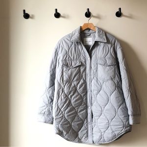 Aritzia: Wilfred Free Quilted Ganna Shacket